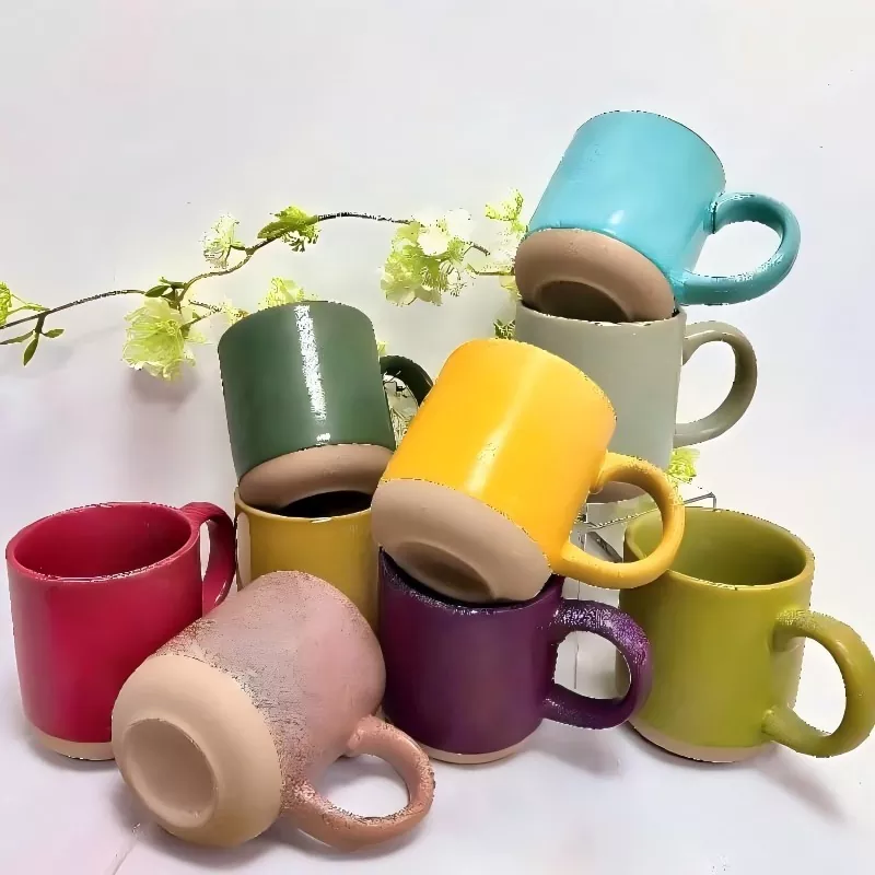 Mug Earraí Cloiche Ceirmeacha Saincheaptha Mug Earraí Cloiche Ceirmeacha Saincheaptha