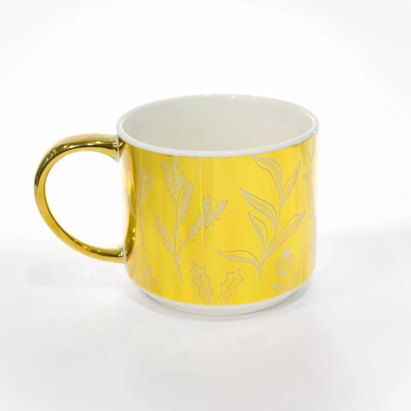 Mug Ceirmeach Decal Leictreaphlátála