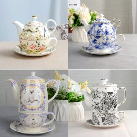 Cupán Draíocht Poircealláin Le Teapot