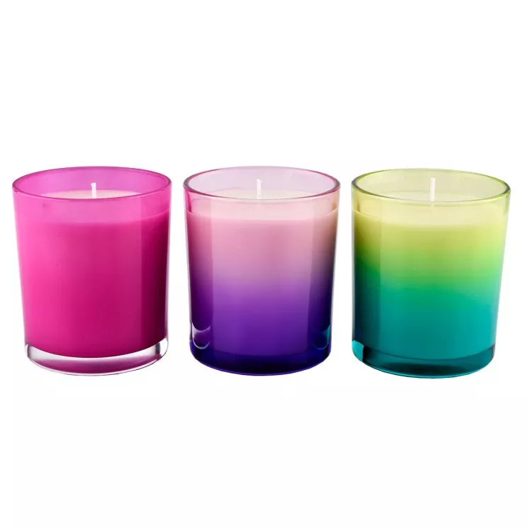 Sealbhóir Candle Gloine Dath Grádán