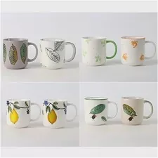 Mug Ceirmeacha Lámhphéinteáilte