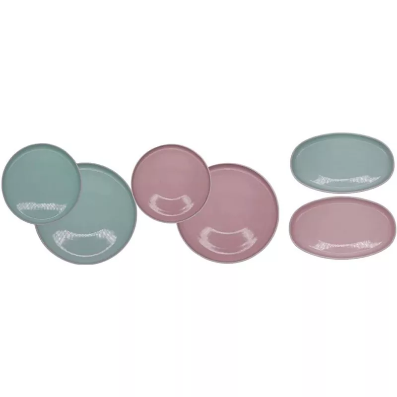Pláta Ceirmeach Dath Macaron
