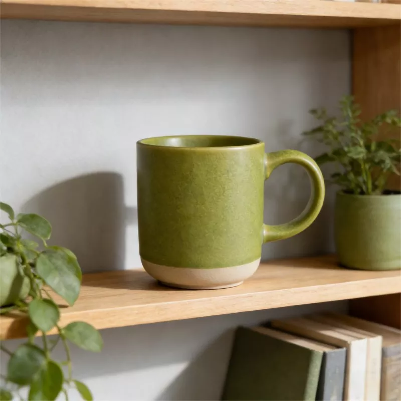 Mug Glas Taistil Ceirmeach Nua Simplí