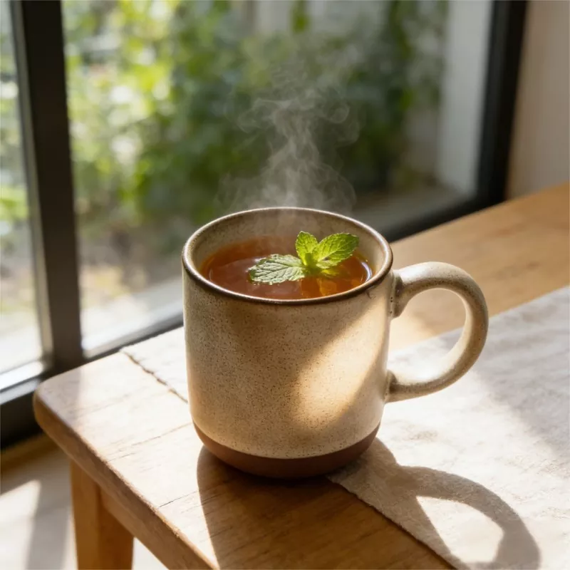 Mug Taistil Ceirmeacha Simplí Nua-Aimseartha