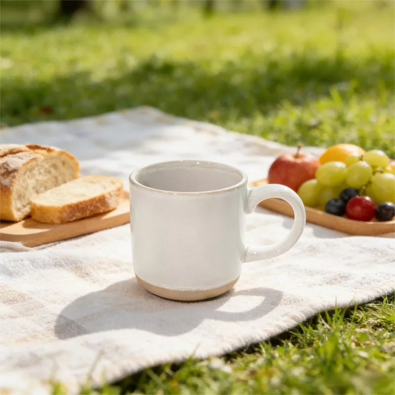 Mug Bán Taistil Ceirmeach Nua Simplí