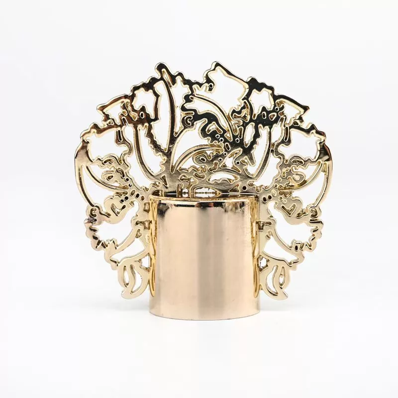 Zinc Alloy Lása Buidéal Cumhráin Lid Edge